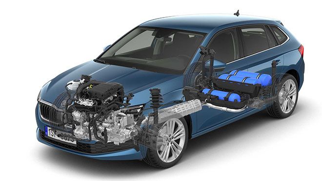 Doğalgazlı Skoda Scala G-TEC