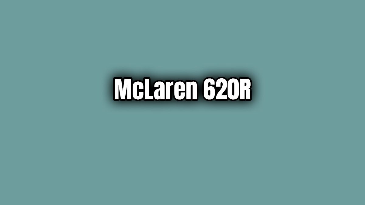 2019 Mclaren 620R 3.8 V8 Özellikleri