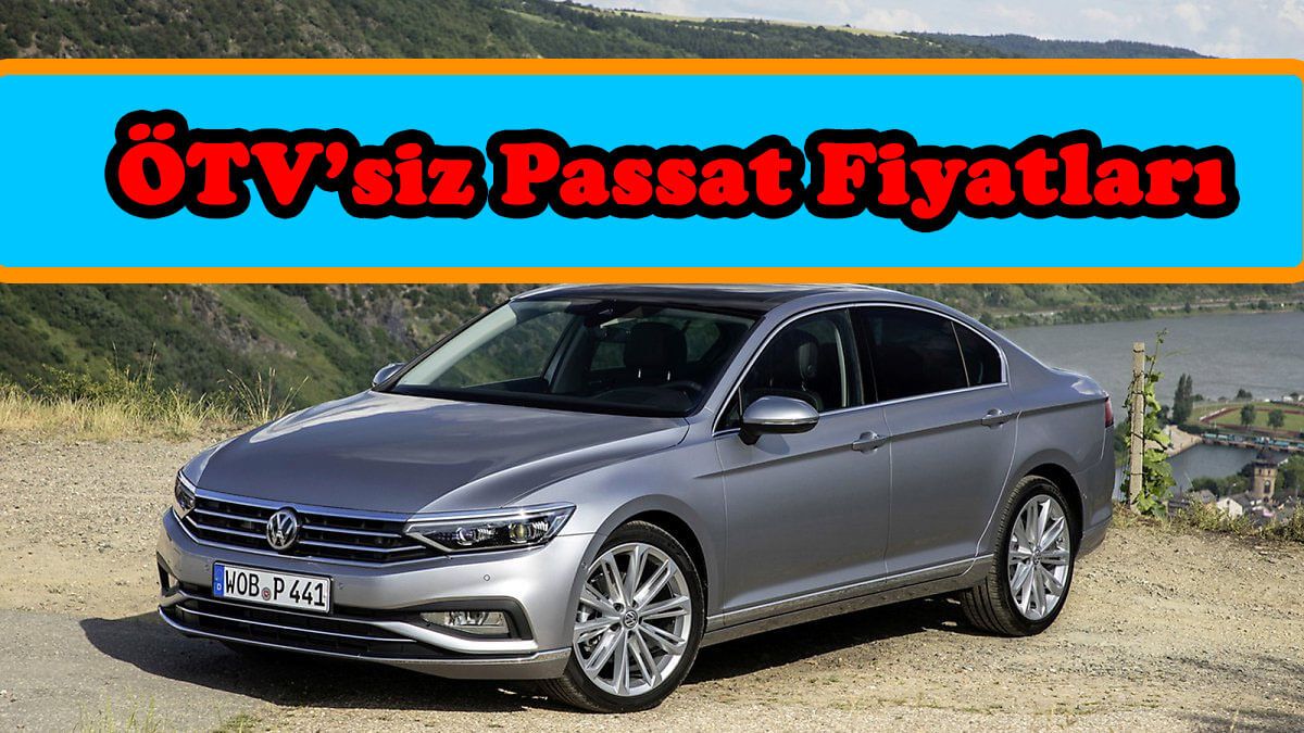 ÖTV'siz Volkswagen Passat Ekim 2020 Fiyat Listesi