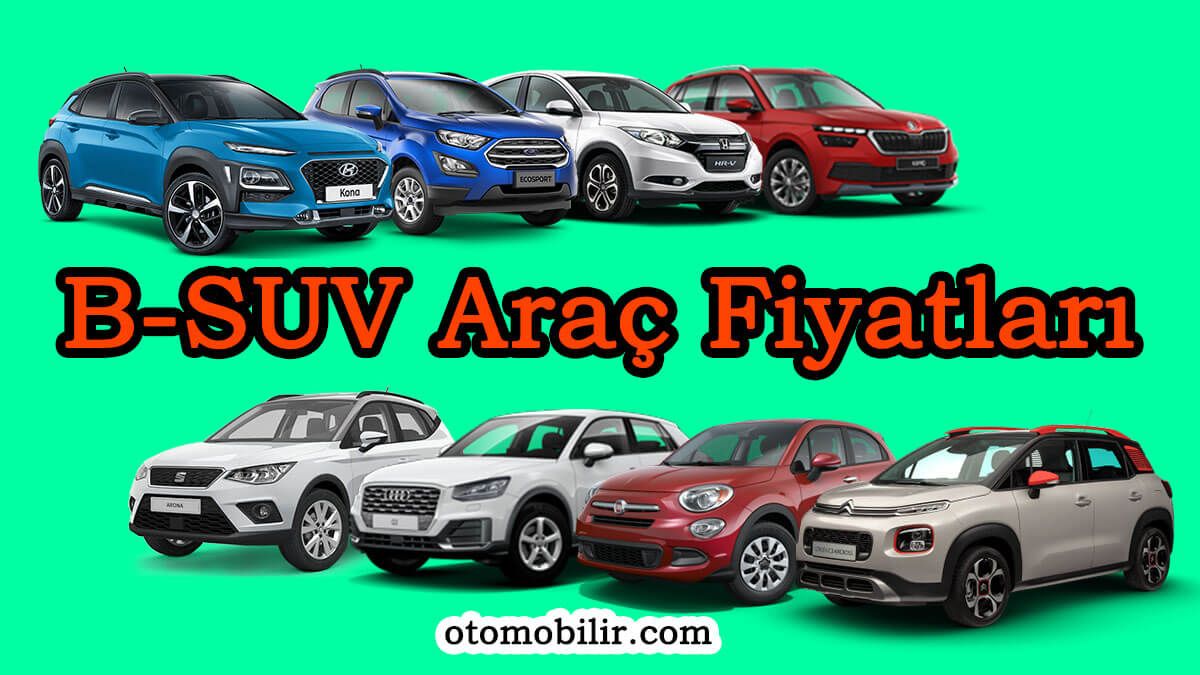 B Segmenti Suv Araç Fiyat Listesi! Ekim 2020 B-Suv Fiyatları