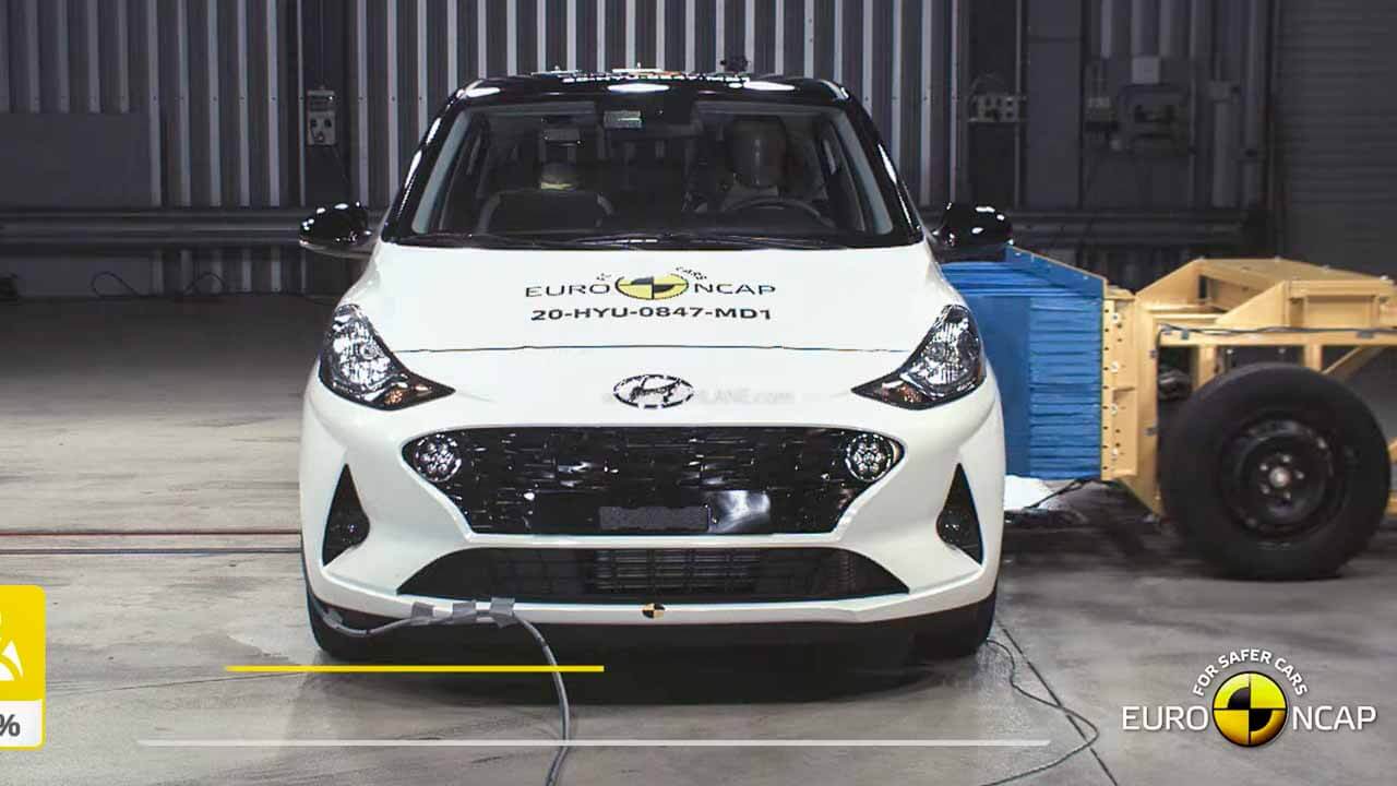2020 Hyundai I10 Çarpışma Testi Yayınlandı 3 Yıldız Aldı