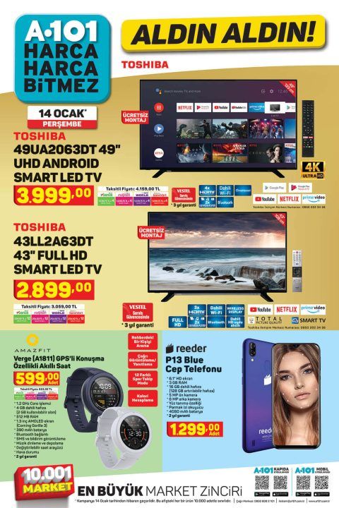BİM, ŞOK ve A101 Marketlere Gelen Teknolojik Ürünler