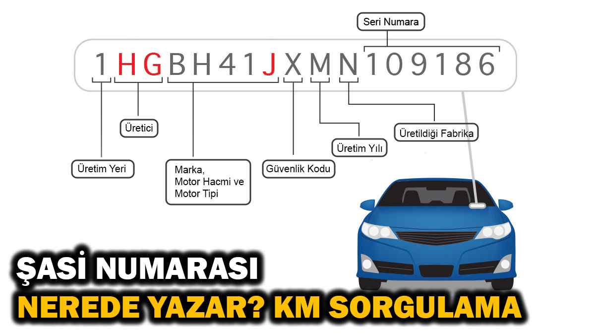 Şasi Numarası Nerede Yazar, Nasıl Öğrenebilirim, Sorgulama?