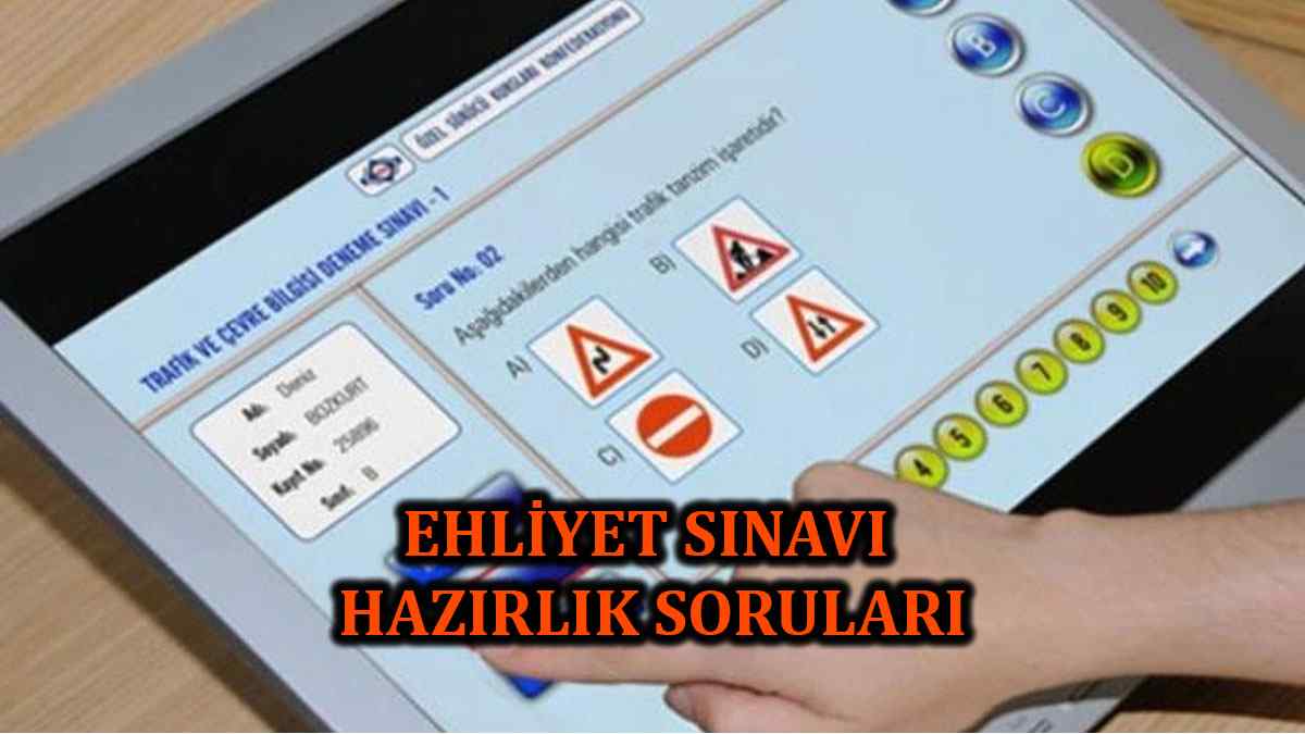 2021 Ehliyet Sınav Soruları Çöz, Ehliyet Sınavı Hazırlık