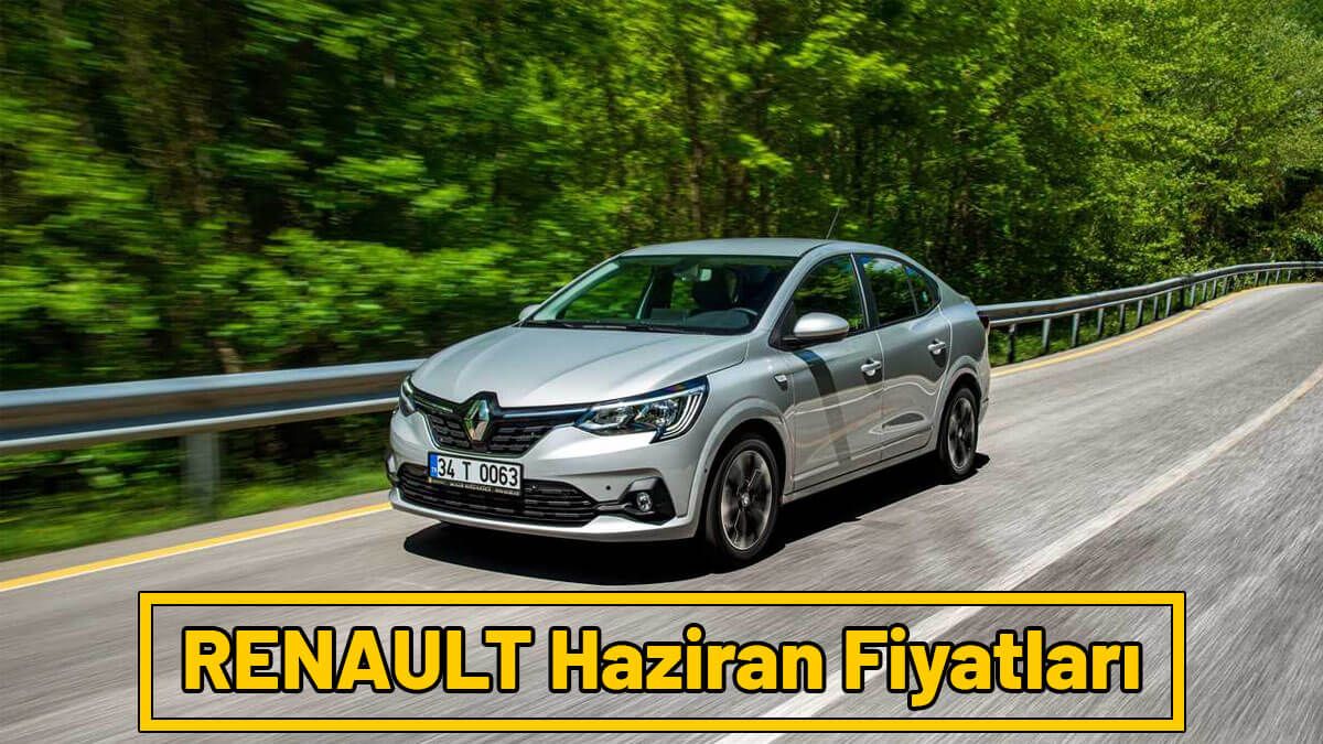 RENAULT Haziran 2021 Fiyat Listesi Açıklandı