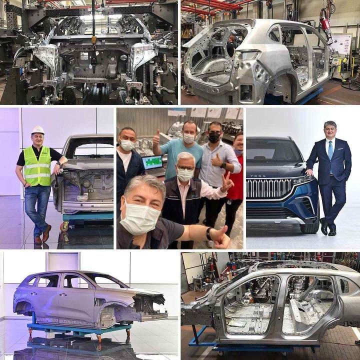 Yerli Otomobil TOGG Montajından İlk Görsel Geldi