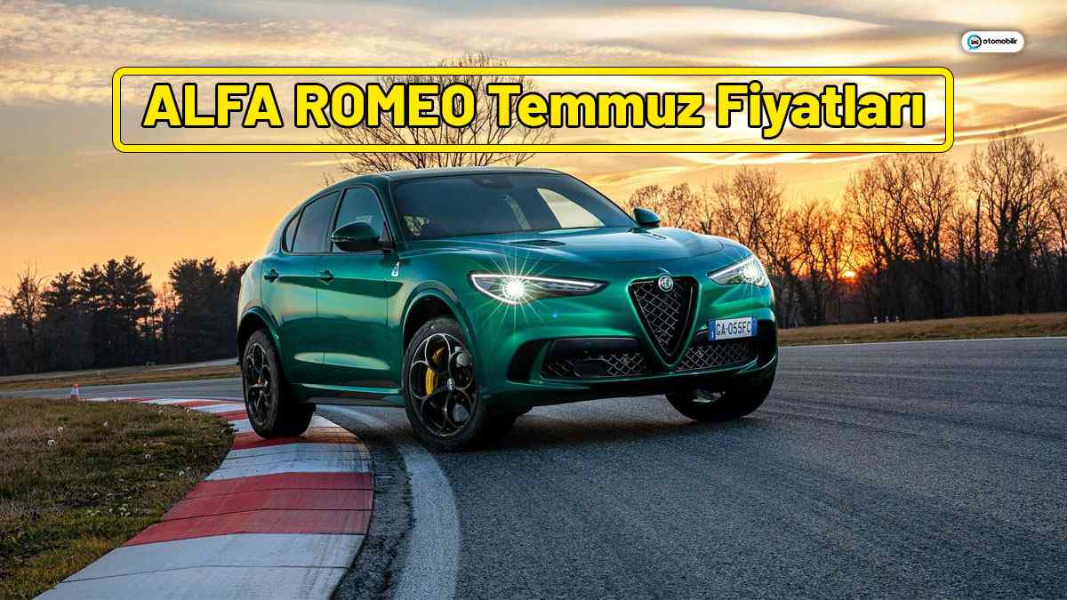 Alfa Romeo Temmuz 2021 Fiyat Listesi