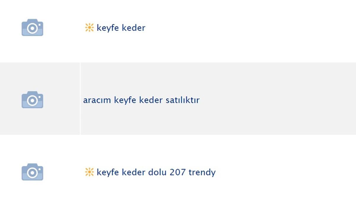İkinci El Araç Satarken Kullanılan İlan Başlıkları
