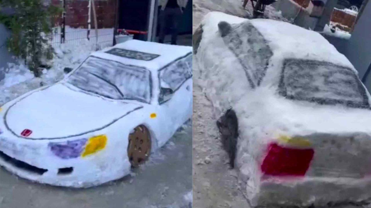 Kardan Araba Yapıp 65 Bin TL'den Satışa Çıkardı