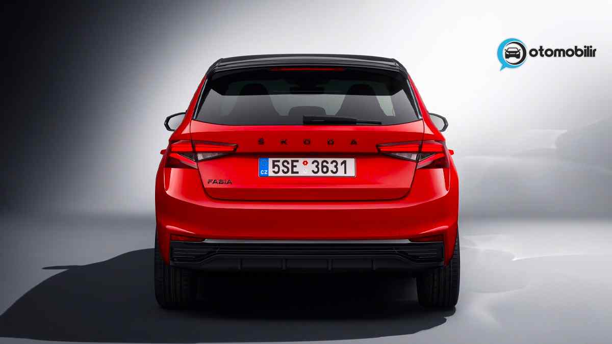 2022 Skoda Fabia Monte Carlo Arka Görünüm