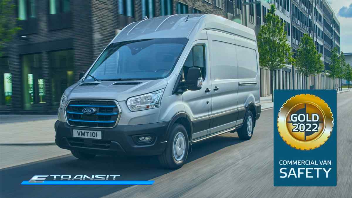 Ford E-Transit'e Euro NCAP'ten Altın Ödül