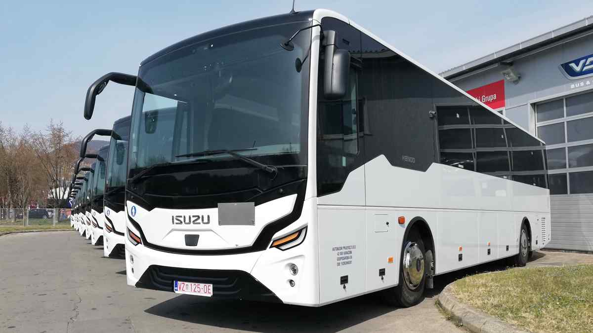 Anadolu Isuzu'dan Hırvatistan'a Otobüs İhracatı