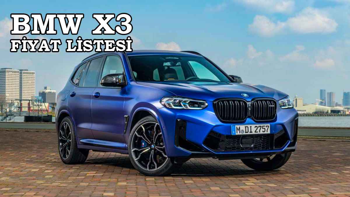 2022 BMW X3 Fiyat Listesi