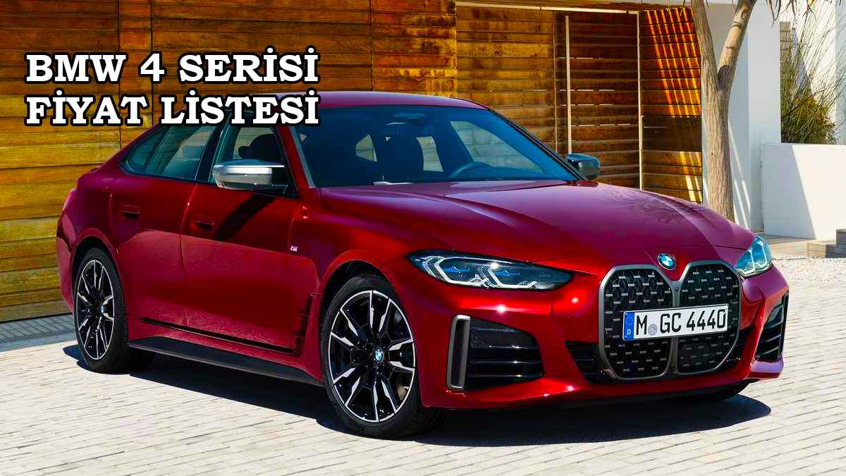 2022 BMW 4 Serisi Fiyat Listesi