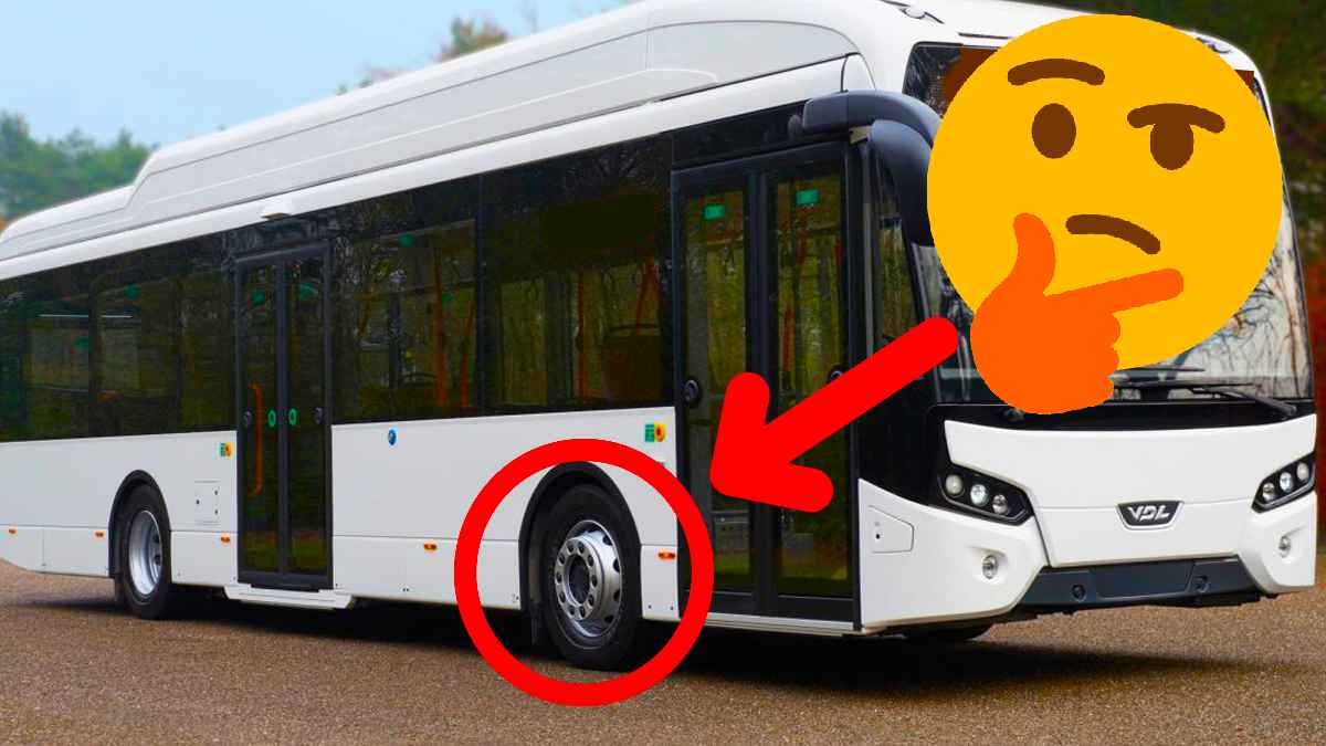 TIR veya Otobüslerin Ön ve Arka Jantları Neden Farklı