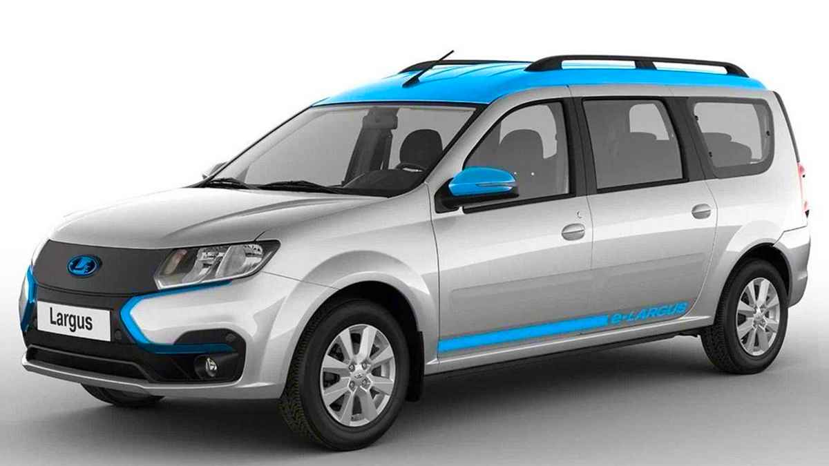Lada'nın ilk elektrikli otomobili e-Largus tanıtıldı
