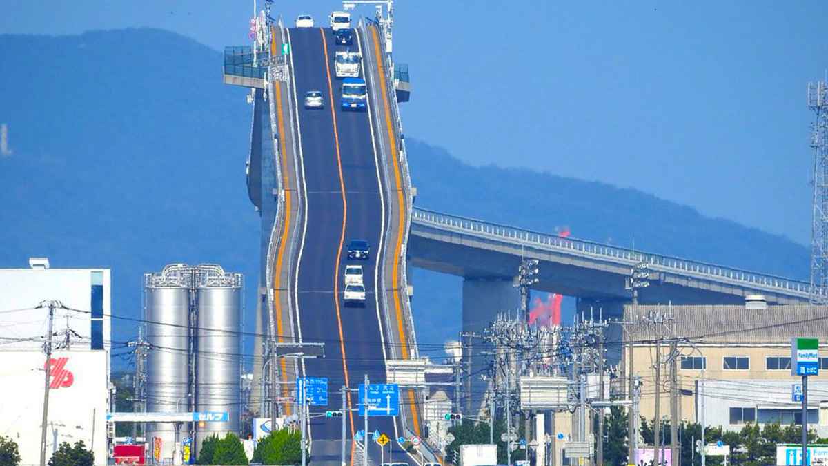 Eshima Ohashi Köprüsü, Japonya
