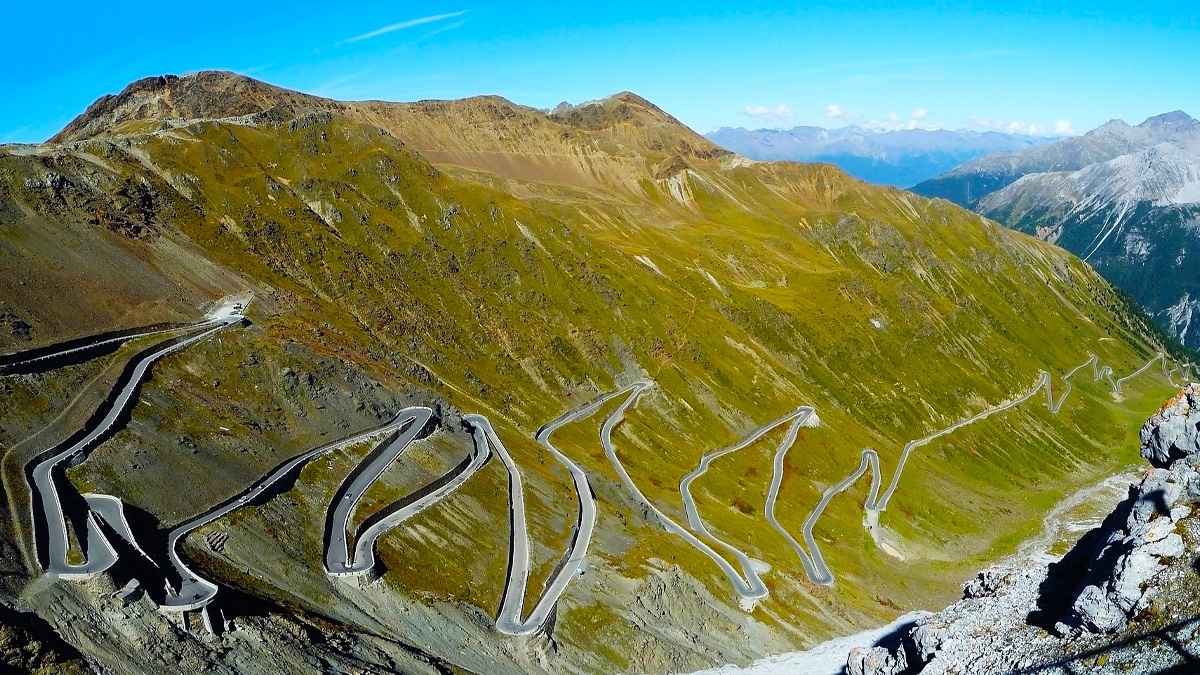 Stelvio Geçidi, İtalya
