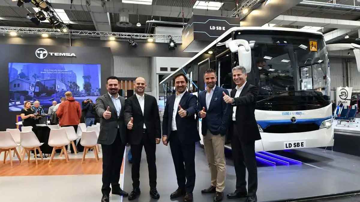 Temsa'dan Avrupa'nın İlk Elektrikli Şehirler Arası Otobüsü