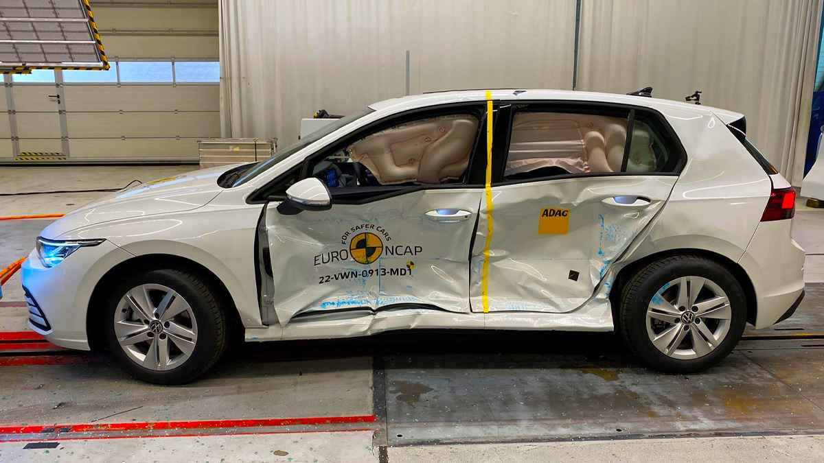 2022 Volkswagen Golf Euro NCAP'ten 5 Yıldız Aldı