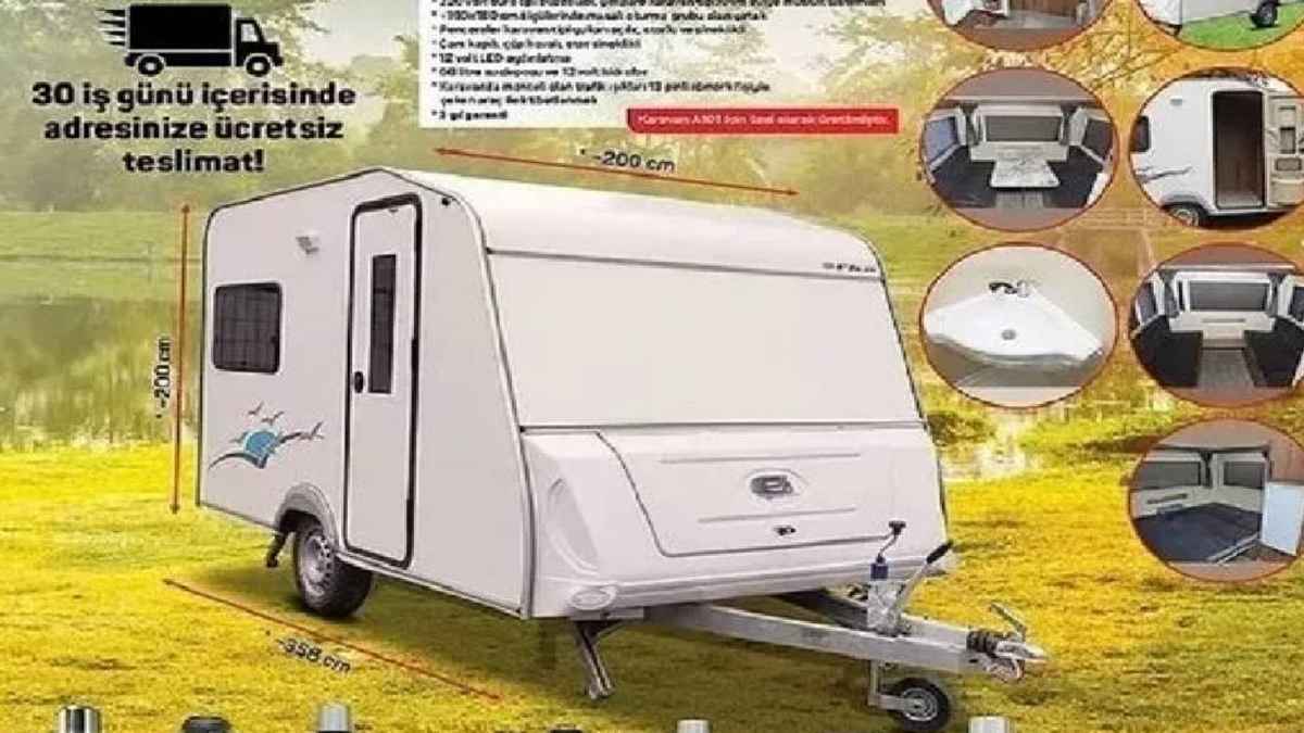 A101'e Teknenin Ardından Bu Sefer de Karavan Geliyor!