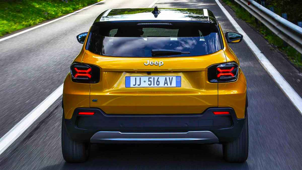 Yeni Elektrikli SUV Jeep Avenger