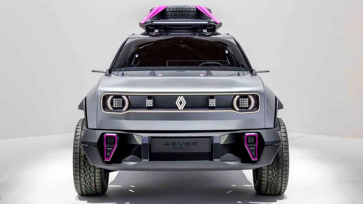 Renault'nun Elektrikli B-SUV Konsepti 4Ever Trophy Tanıtıldı