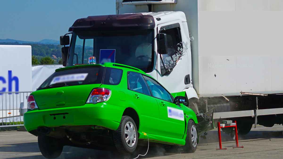 Dünyanın İlk Kadın Sürücü Çarpışma Mankeni