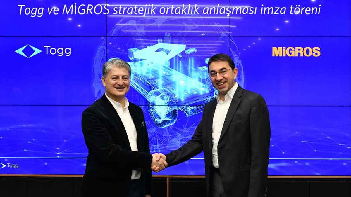 Togg ve Migros'tan Benzersiz Kullanıcı Deneyimi İçin İş Birliği