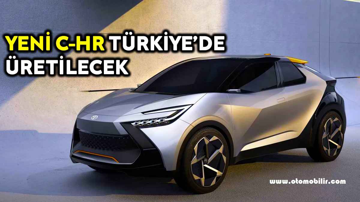 Şarj Edilebilir Toyota C-HR, Dünya'da İlk Kez Türkiye'de Üretilecek