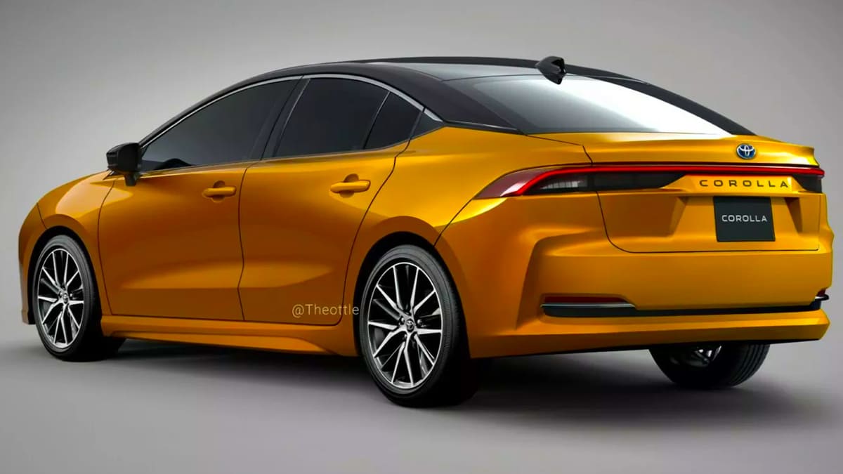 2025 Toyota Corolla Render Çalışması