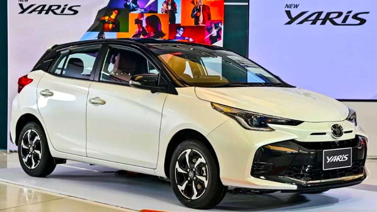 Makyajlı Toyota Yaris Tayland'da Tanıtıldı