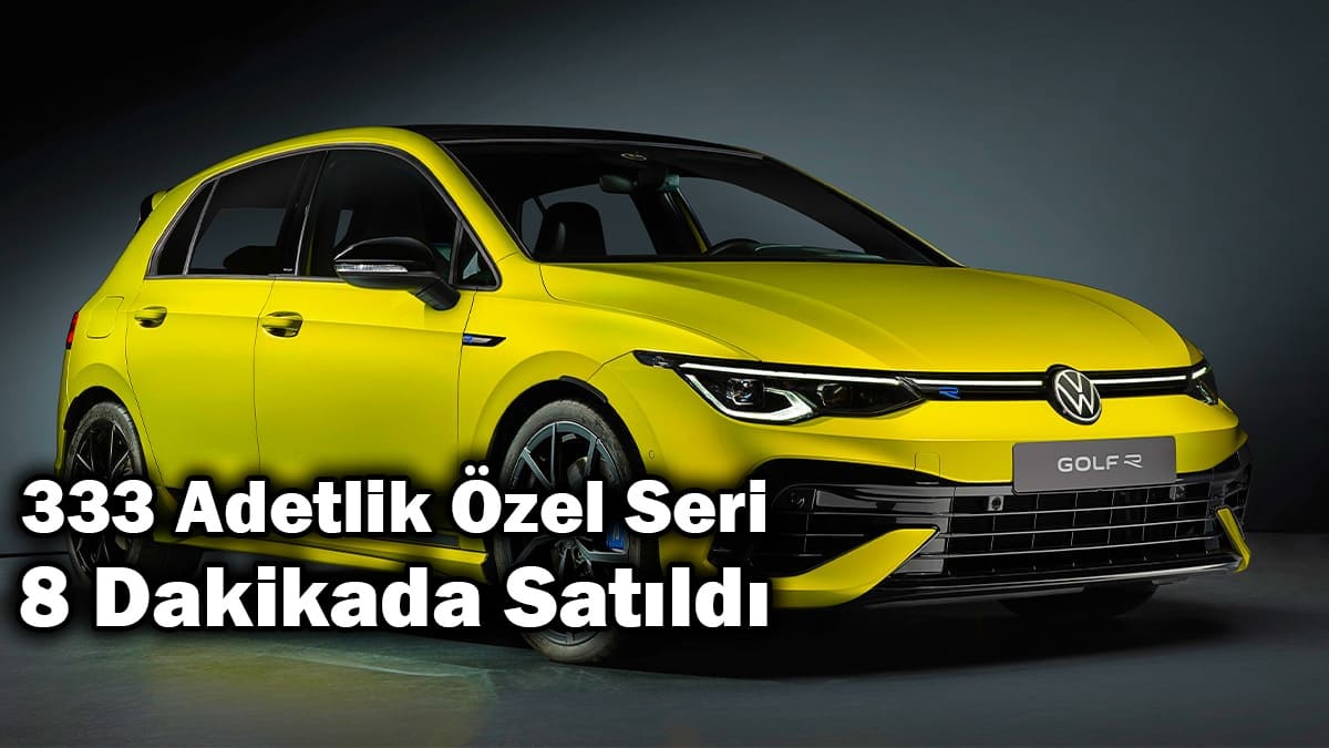 Volkswagen, Şimdiye Kadarki En Pahalı Golf'ü Tanıttı: Golf R 333 Limited Edition