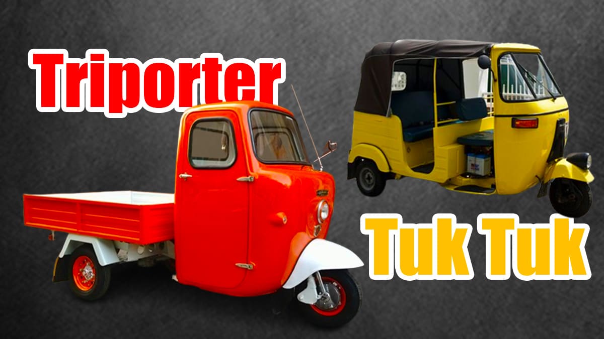 Triporter ve Tuk Tuk Nedir, Aralarındaki Farklar Nelerdir