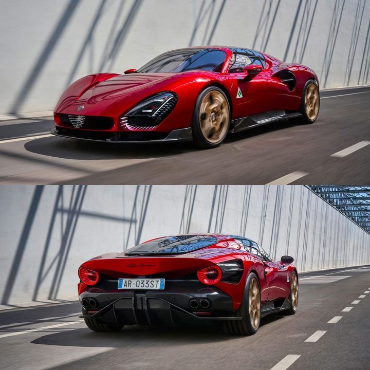Alfa Romeo'nun Yeni Süper Otomobili 33 Stradale'nin Tüm Modelleri Satıldı!