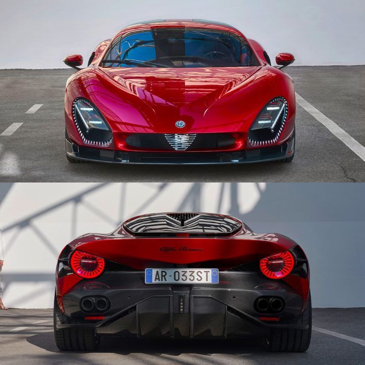 Alfa Romeo'nun Yeni Süper Otomobili 33 Stradale'nin Tüm Modelleri Satıldı!