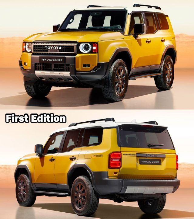 Yeni Land Cruiser first edition