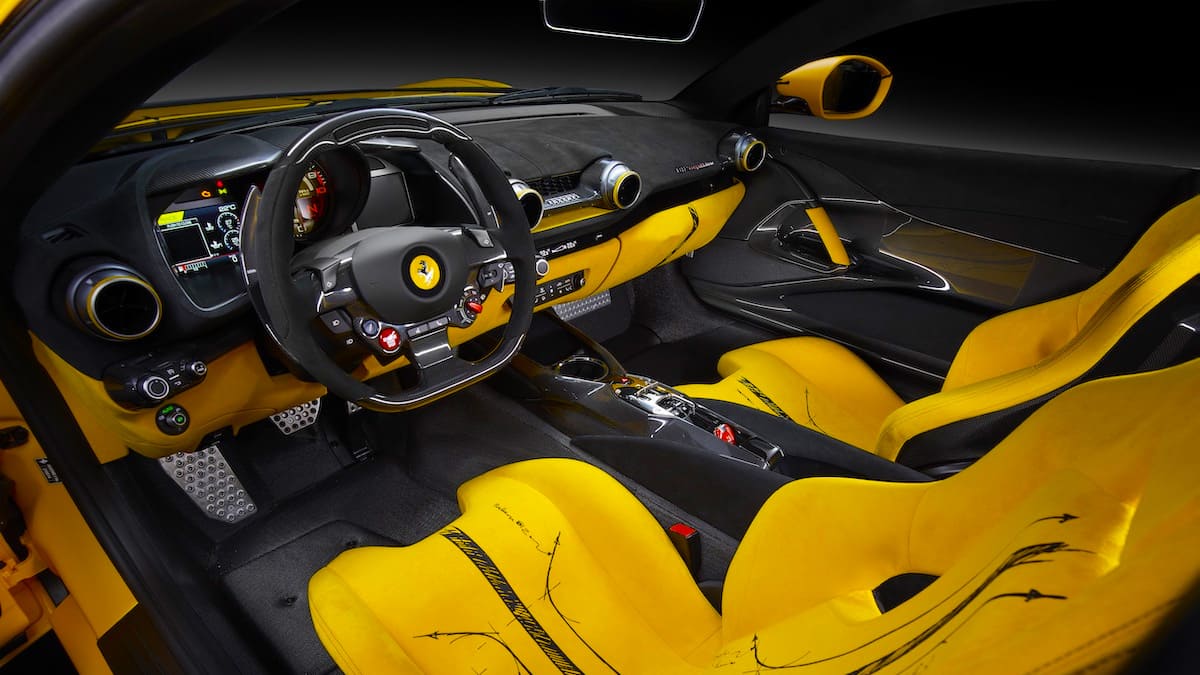 830 Beygirlik Özel Tasarım Ferrari 812 Competizione Tanıtıldı