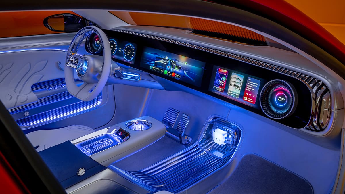 Mercedes-Benz Concept CLA Class iç mekan