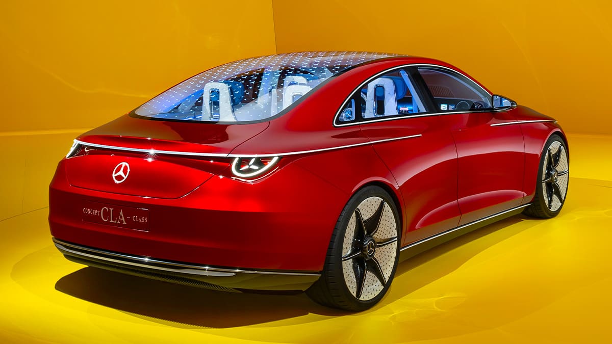 Mercedes-Benz Concept CLA Class menzil
