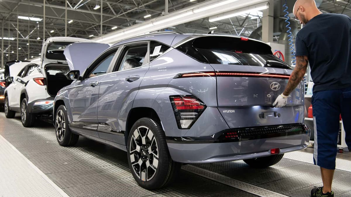 Hyundai, Yeni Kona Elektrik'in Üretimine Başladı