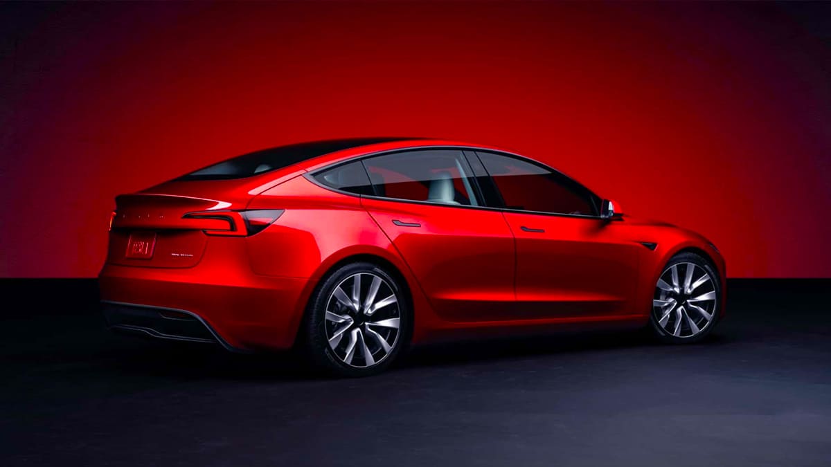 Yeni 2024 Tesla Model 3 Tanıtıldı