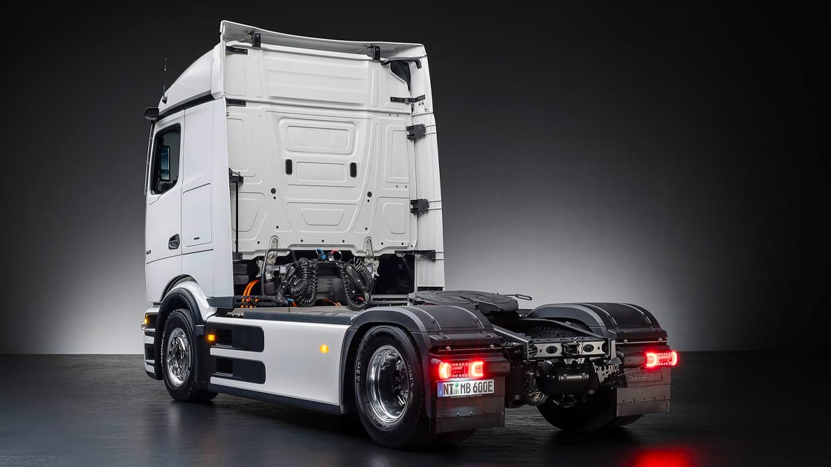 Elektrikli Mercedes eActros 600
