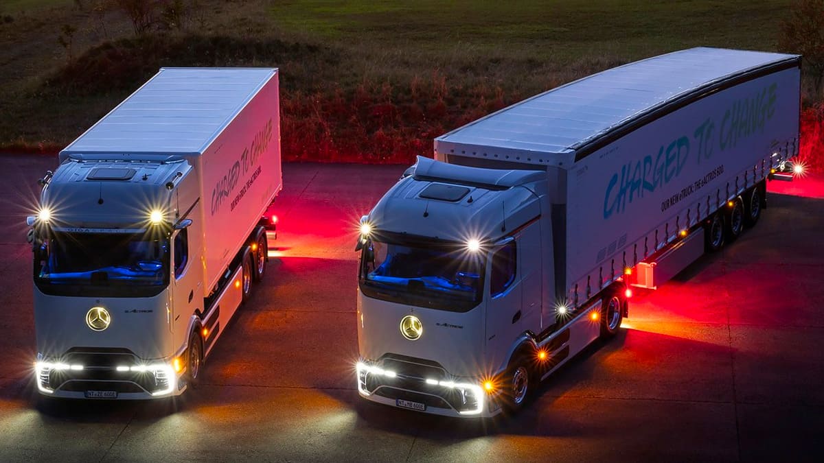 Yeni Mercedes eActros 600