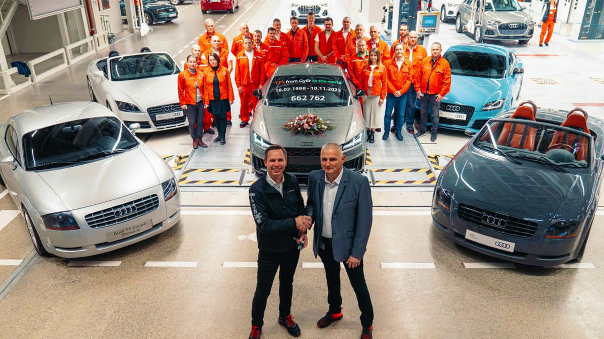 Audi TT'nin 25 Yıllık Serüveni Son Buldu