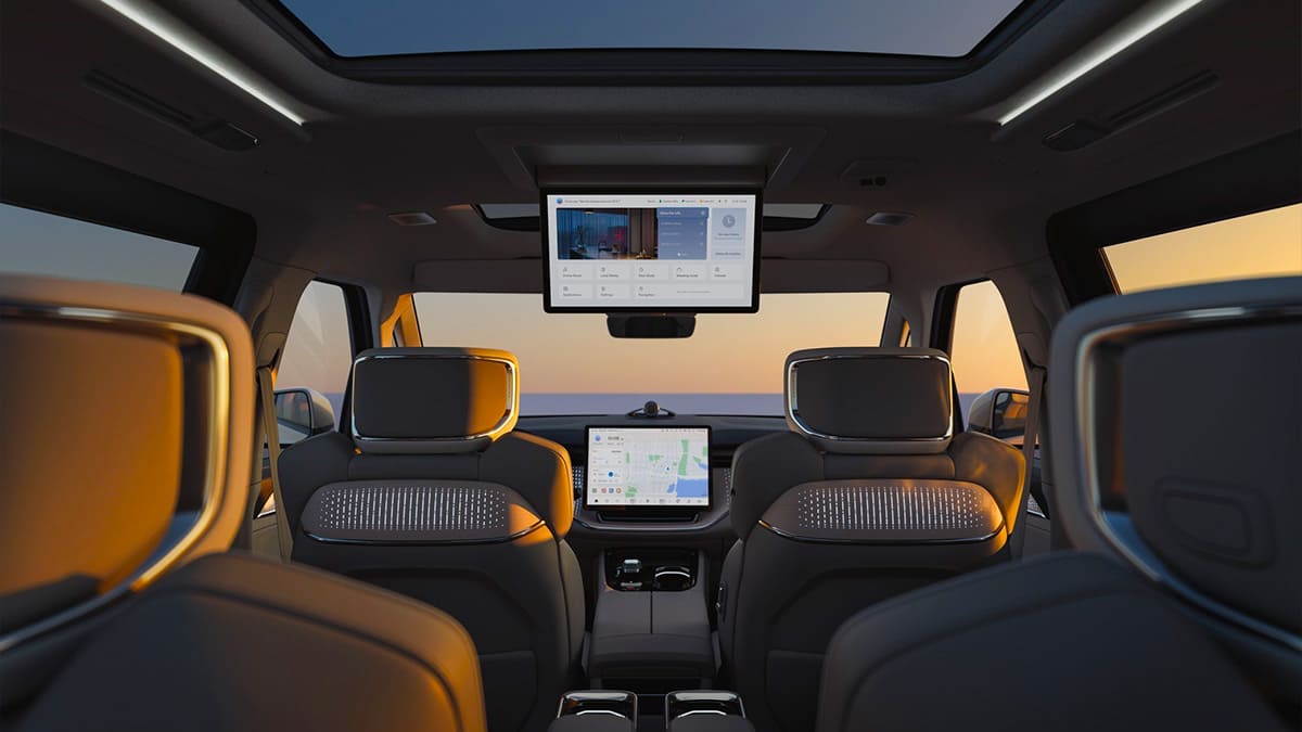 volvo em90 iç tasarım
