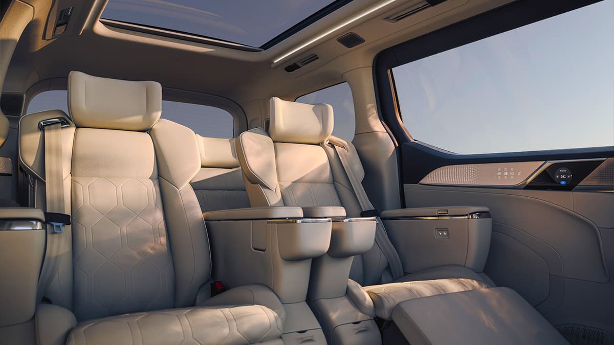 volvo em90 koltuk