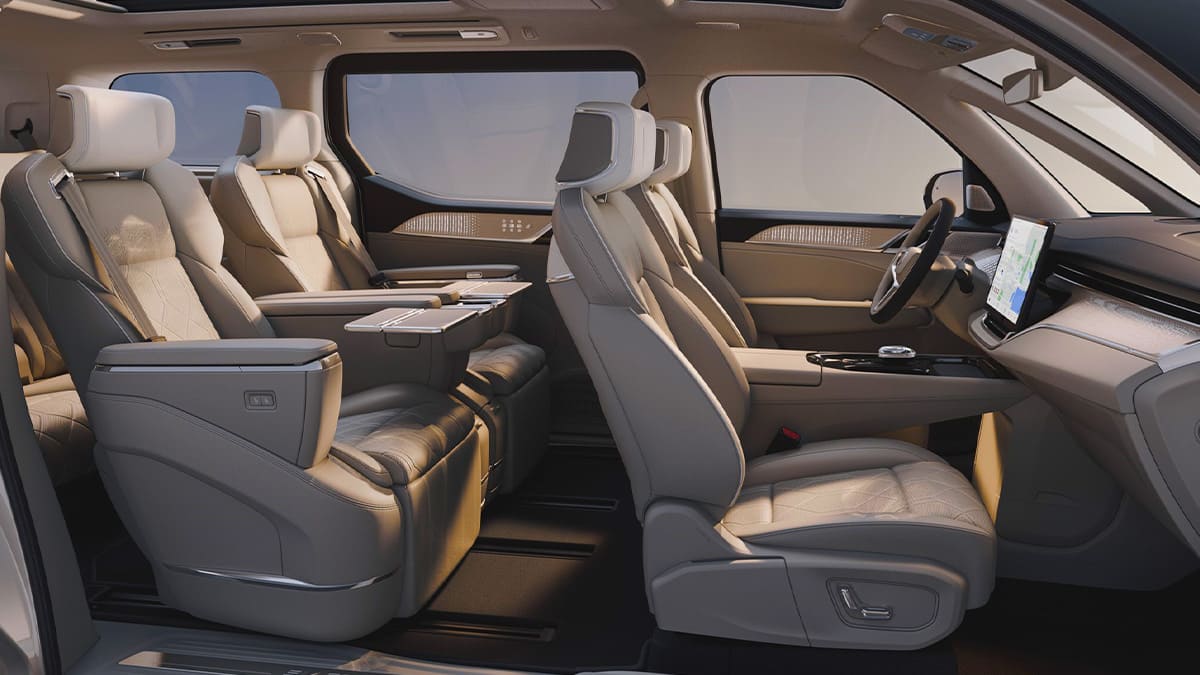 volvo em90 koltuklar