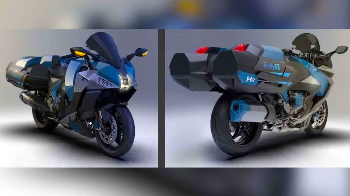 Kawasaki'nin Hidrojen Motorlu Motosiklet Prototipi