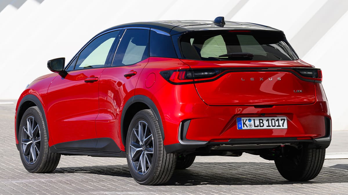 Lexus LBX arka tasarım